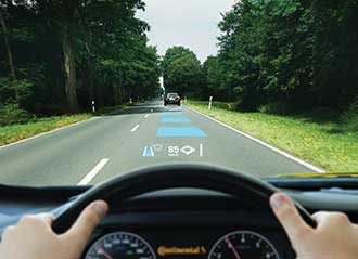 Adaptive cruise control monitors the speed and distance of cars ahead, offering uninterrupted feedback to the driver in real time.