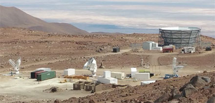 The Simons Array will be located in Chile's High Atacama Desert, at an elevation of about 17,000 ft. 