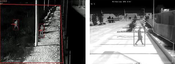 While Flir’s Boson camera remains in its early launch stage, these images represent the type of analytics that Boson will make available all within the core. 