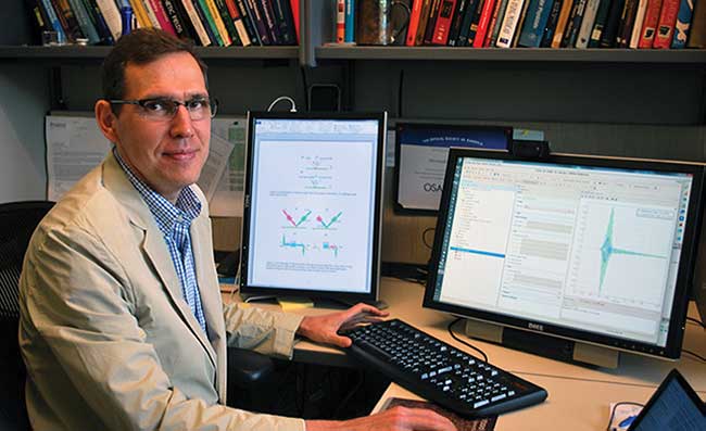 Alexander V. Kildishev, associate professor of electrical and computer engineering, Birck Nanotechnology Center, Purdue University.