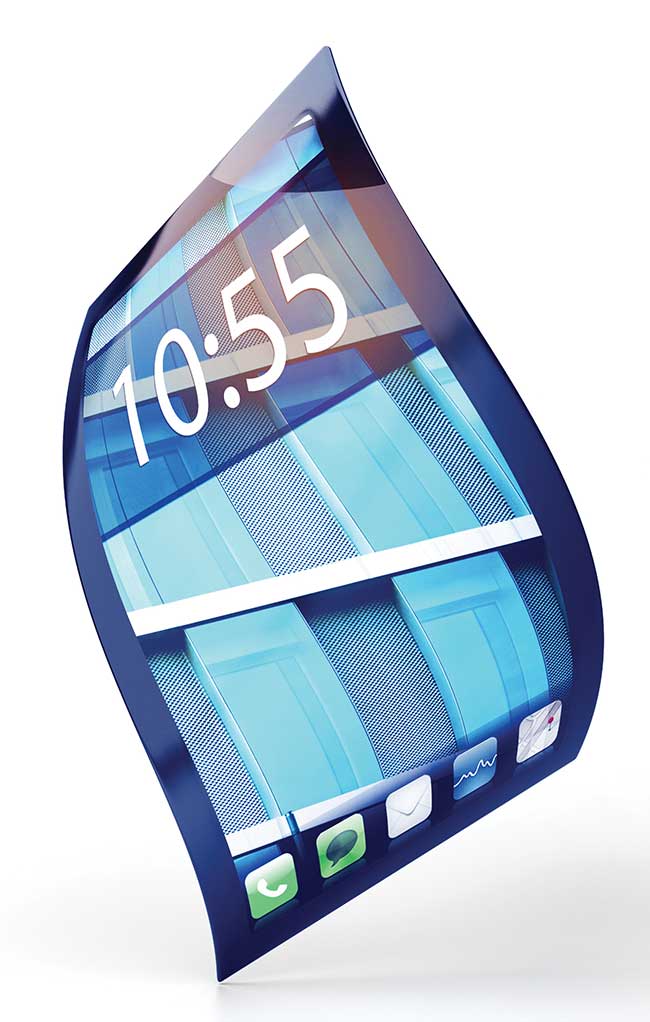  Bendable and lighter smartphone and laptop screens are just one of the many applications of graphene.