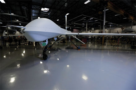 General Atomics Aeronautical Systems' Predator XP remotely piloted aircraft. 