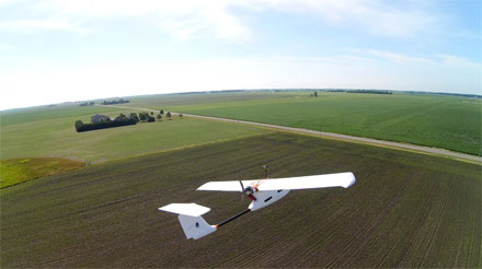 Aerial Agriculture LLC, a tech startup founded by undergraduate students in Purdue's College of Engineering, developed and piloted agricultural drones that can capture specialized images of entire crop fields. 