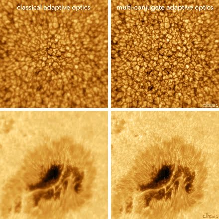 Multi-Conjugate Adaptive Optics Device Offers Widest, Real-Time Views of the Sun