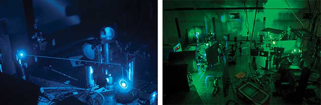 A glimpse into the iSIM, demonstrating the complex optical light path.