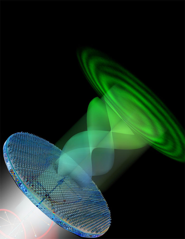 Metasurface generates new states of light. Harvard John A. Paulson SEAS.