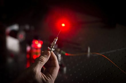 Photonic-Based Smart Needle Detects At-Risk Blood Vessels