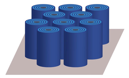 UCSD nanotube array for near-perfect broadband absorber