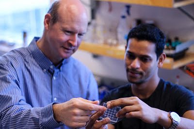 UBC researchers have developed a stretchable touch sensor that could pave the way for foldable devices of the future.