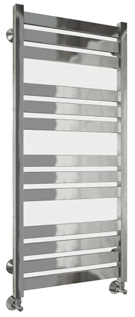 A towel heater, produced by a Russian manufacturer, uses an automated welding system from Rodomach Speciaalmachines BV.
