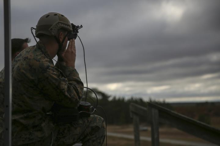Marines sharpen skills with new virtual reality games.