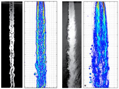 Planar Laser-Induced Fluorescence Measures Jet Disintegration Quantitatively