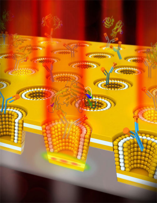 Plasmonic Sensor Improves Detection of Cancer Biomarkers