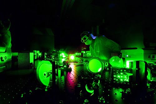 Laser Sparks New Behavior in Light