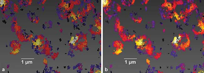 Image generation from single-molecule location data