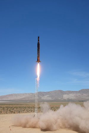 Vector rocket. Courtesy of Vector Space Systems.
