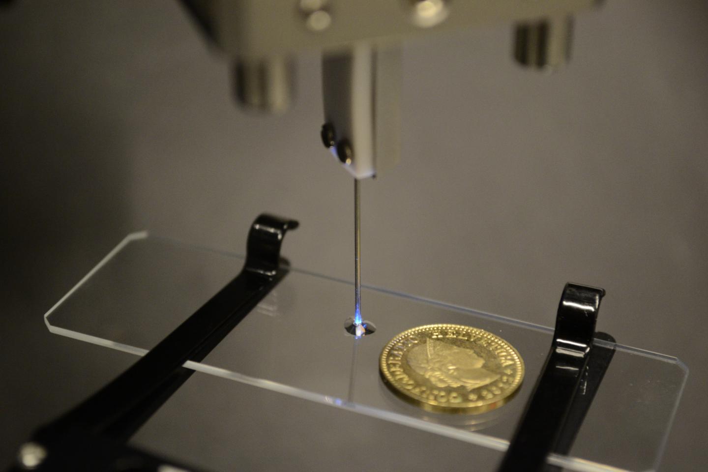 Ultrathin optical fibers for 3D printing microstructures, EPFL.