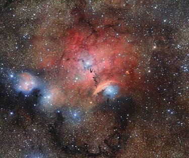 Stellar Nursery Captured By ESO’s OmegaCAM
