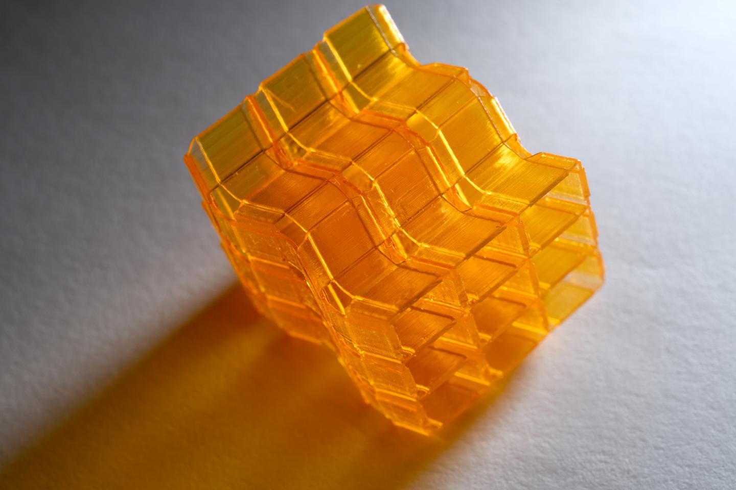 DLP 3D Printing Technique Fabricates Strong, Reconfigurable Origami Structures