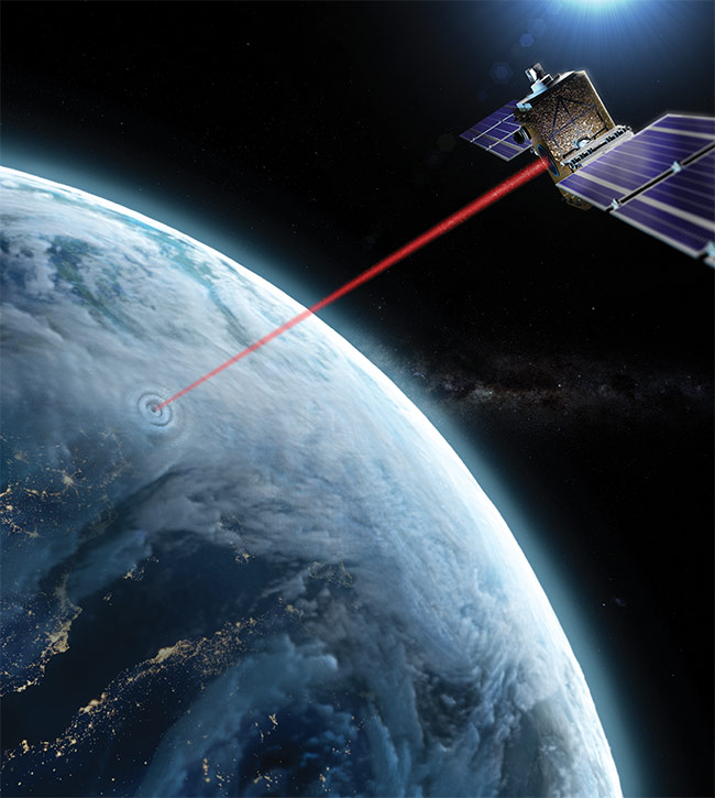 Jean-Pierre Wolf’s group at the University of Geneva is using a Ti:sapphire chirped pulse amplifier to clear a path for communication channels using laser light.