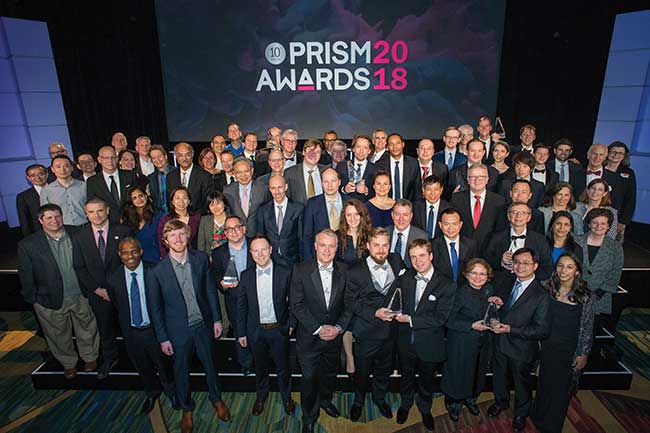 Winners of the 2018 Prism Awards for Photonics Innovation were chosen from a field of hundreds of innovators from around the world.