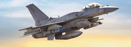 BAE Systems will modernize head-up displays on F-16 aircraft for the United Arab Emirates, using the company’s Digital Light Engine technology. Courtesy of BAE Systems.