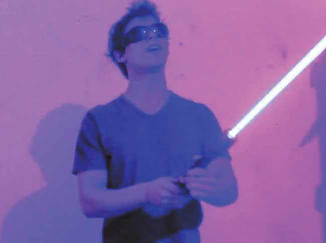 YouTube Phenom Builds Lasers From Spare Parts