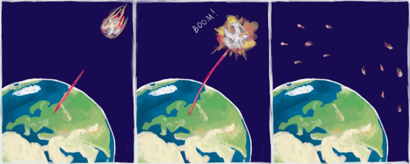 Laser Simulations Model Impact of Nuclear Explosions on Asteroids