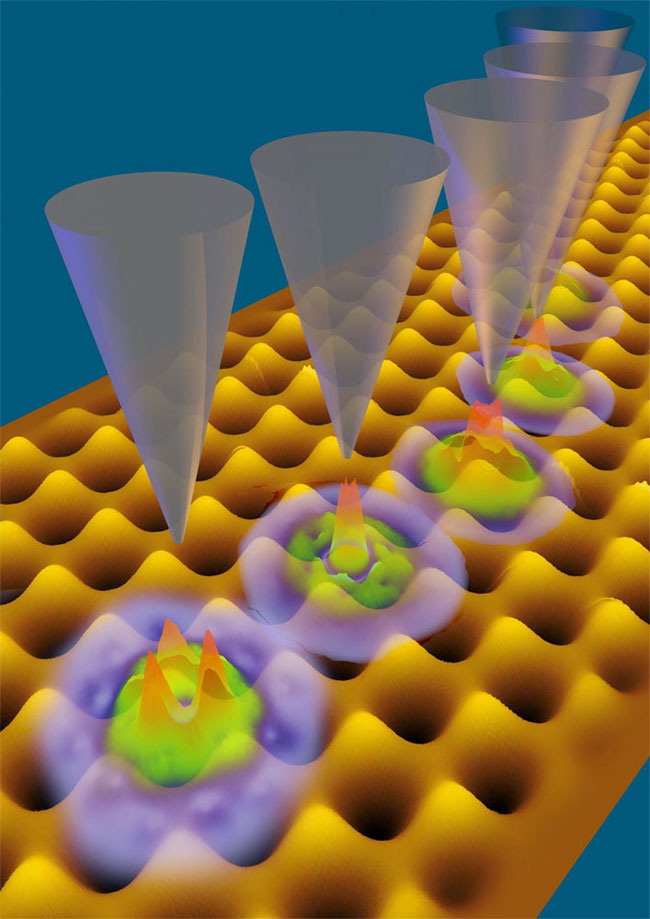 A new type of quantum dot made from graphene and hexagonal boron nitride, TU Wien.