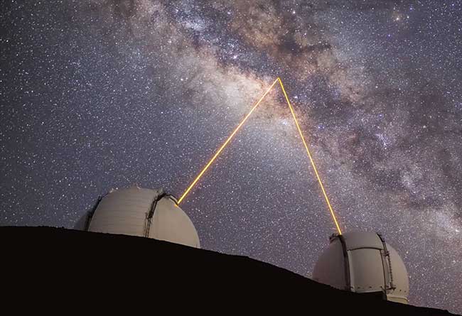 Laser guide star adaptive optics (AO) has been a major boon to the study of the black hole at the center of the Milky Way. Laser guide star AO is used by both Keck Telescopes