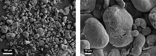 Biodegradable polylactide/calcium carbonate composite powder was specifically developed for laser sintering. 