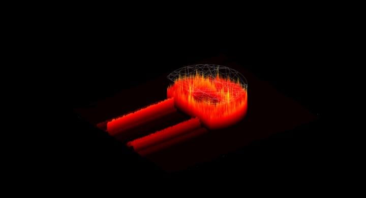 A scientific team from Yale University, Imperial College London, Nanyang Technological University, and Cardiff University has developed an irregularly-shaped laser that is able to regulate light emission patterns and eliminate laser instabilities.  