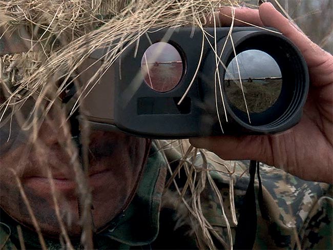 Above, Advancements in optical components, sensors, and systems make it possible to observe and locate targets under conditions of poor visibility. Courtesy of Jenoptik.