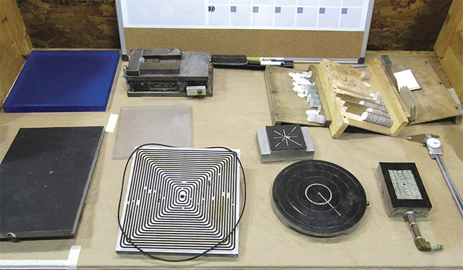 Figure 1. Examples of vacuum fixtures. Courtesy of S.I. Howard Glass Co.
