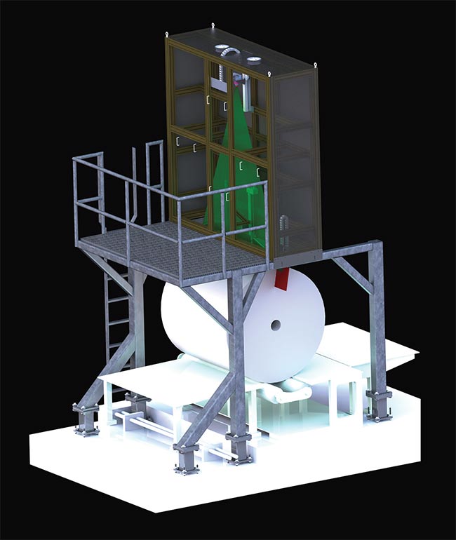 Inspection system. Courtesy of Teledyne DALSA.