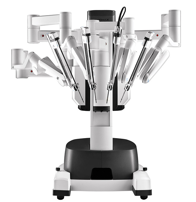 Figure 2. Endoscopic instruments for robotic surgery. Courtesy of Intuitive Surgical Inc.