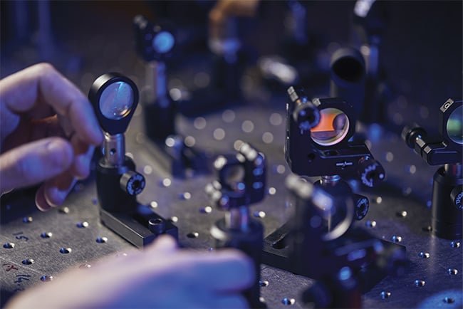 After initially making use of ultrafast light sources that operate in the visible and near-infrared ranges, the field of optical spectroscopy is beginning to take advantage of sources that operate in the mid-infrared spectrum from 3 to 15 µm, opening up a host of new markets and applications. Courtesy of Chromacity.