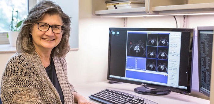 Maryellen Giger, the A.N. Pritzker Professor of Radiology at the University of Chicago, is recognized with the 2021 SPIE Directors' Award. Courtesy of SPIE.