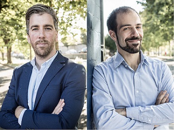 Co-founders of OneProjects, Fionn Lahart, left and Christoph Hennersperger, right. Courtesy of OneProjects