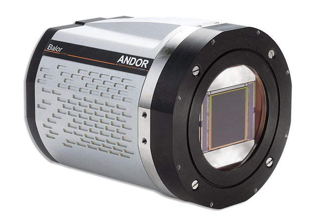 Figure 1. An electron multiplying charge-coupled device (EMCCD) camera. Courtesy of Andor Technology.