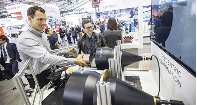 The VISION show returns to an in-person format Oct. 5-7 at Messe Stuttgart in Germany. The event will highlight the latest trends and topics, such as hyperspectral imaging, robot vision, and embedded vision.