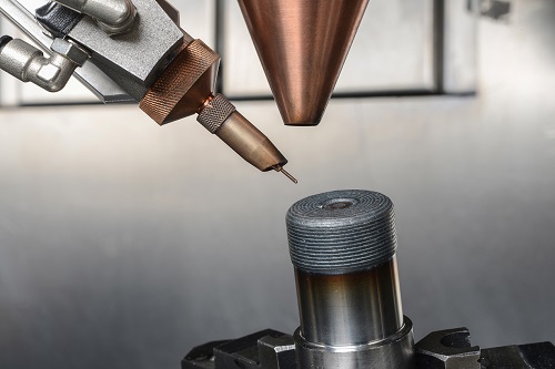 Tool coatings produced via a hybrid AM process, developed by a team at Fraunhofer IPT, are more wear-resistant, resource-efficient and cost-efficient than those produced by other methods. Courtesy of Fraunhofer IPT.