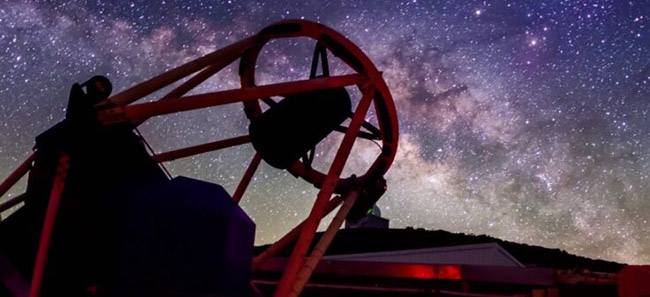 La Palma Telescope at the Institute of Astrophysics of the Canary Islands. Courtesy of Daniel López/IAC.