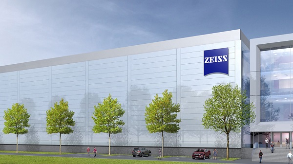Conceptual image of the multifunctional factory building to be built in Wetzlar, Germany. Courtesy of ZEISS. 