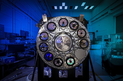 The element wheel for NASA’s Nancy Grace Roman Space Telescope. Courtesy of NASA. 