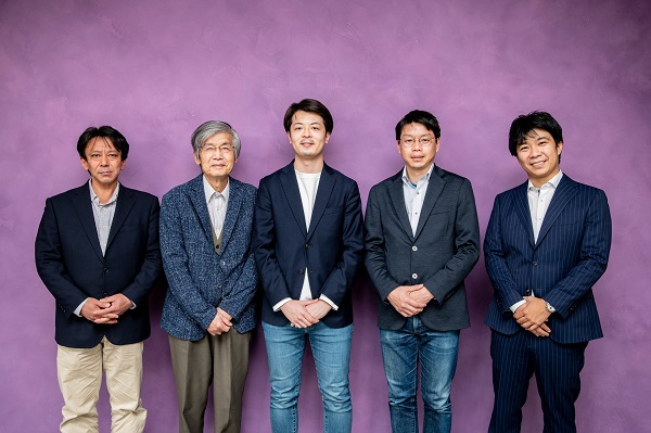EX-Fusion Team Photo, from left to right: Kenjiro Takahashi, Takayoshi Norimatsu, Kazuki Matsuo, Yoshitaka Mori, Koichi Masuda. Courtesy of EX-Fusion. 