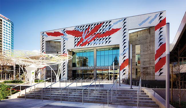 The McEnery Convention Center in San Jose, Calif. Courtesy of Optica.