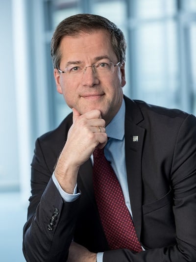 Axel Müller-Groeling, currently director of the Fraunhofer Institute for Silicon Technology ISIT and acting director of the Fraunhofer Institute for Microelectronic Circuits and Systems IMS, was elected to the Research Infrastructures and Digital Transformation executive unit. Courtesy of Eric Shambroom, Fraunhofer ISIT.