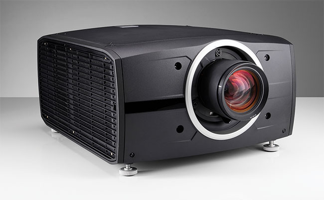 Figure 5. A Barco F70-4K6 laser phosphor projector. Courtesy of Barco Inc..