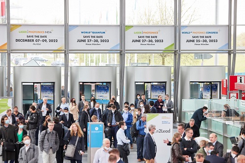 The next LASER World of PHOTONICS will be held at the Messe München exhibition center June 27-30, 2023. The next World of Photonics Congress will be held June 25-30, 2023. Courtesy of Messe München